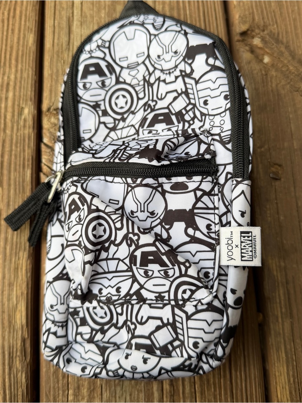 Yoobi x Marvel Avengers Mini Backpack Pencil Case
